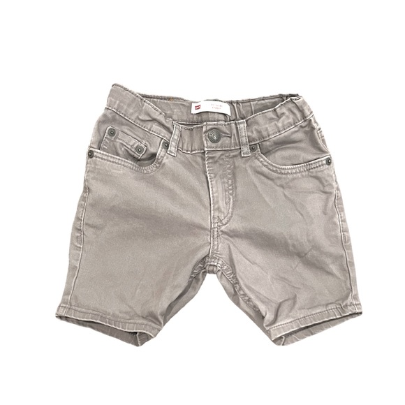 Levi kids shorts gray . Size 7 regular - Picture 1 of 3